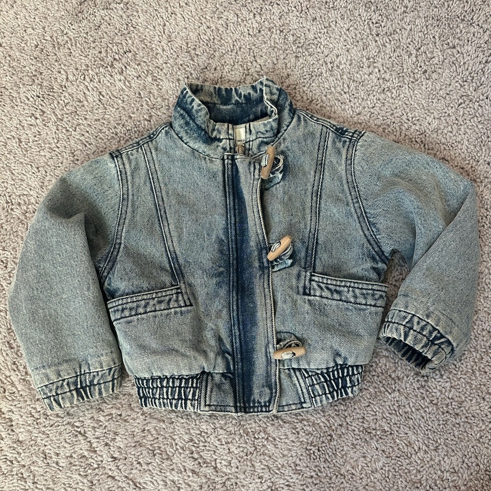 The New Society Girls Denim Coat